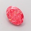 2.12 Ct. Fancy Vivid  Pink Oval Lab Grown Diamond