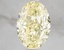 3.03 Ct. Fancy Intense Yellow Oval Lab Grown Diamond