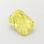 2.31 Ct. Fancy Vivid Yellow Radiant Lab Grown Diamond