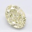 1.55 Ct. Fancy Yellow Oval Lab Grown Diamond
