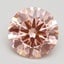 2.01 Ct. Fancy Intense Pink Round Lab Grown Diamond