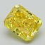 2.45 Ct. Fancy Vivid Yellow Radiant Lab Grown Diamond