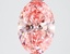 1.30 Ct. Fancy Vivid Pink Oval Lab Grown Diamond