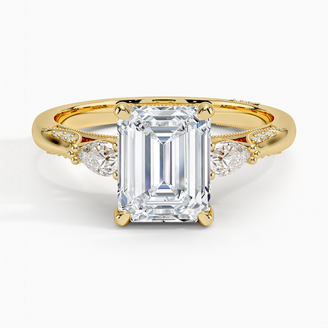 18K Yellow Gold Simply Tacori Three Stone Diamond Ring (1/3 ct. tw.)