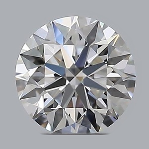 Round diamond — real photo