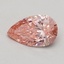0.49 Ct. Fancy Vivid Pink Pear Lab Grown Diamond