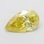 2.01 Ct. Fancy Vivid Yellow Pear Lab Grown Diamond