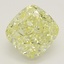2.24 Ct. Fancy Yellow Cushion Diamond