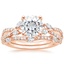 14KR Moissanite Luxe Willow Bridal Set (1/2 ct. tw.), smalltop view
