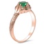 The Tarregan Ring, smalltop view on a hand