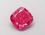 1.08 Ct. Fancy Vivid  Pink Cushion Lab Grown Diamond