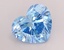 2.30 Ct. Fancy Vivid Blue Heart Lab Grown Diamond
