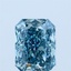 1.04 Ct. Fancy Vivid Blue Radiant Lab Grown Diamond