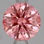 1.07 Ct. Fancy Vivid Pink Round Lab Grown Diamond