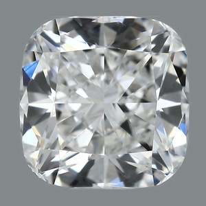 Cushion diamond — real photo