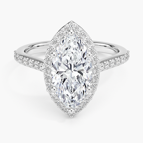 Halo Diamond Ring