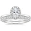 Platinum Vienna Diamond Ring with Marseille Diamond Ring (1/3 ct. tw.)