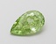 0.42 Ct. Fancy Vivid Green Pear Lab Grown Diamond