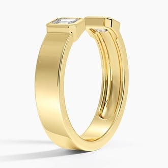 Peyton Emerald-Cut Lab Diamond Open Ring (1/2 ct. tw.)