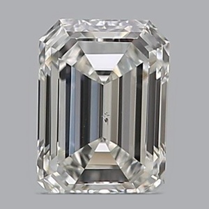 Emerald diamond — real photo