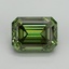 10.03 Ct. Fancy Vivid Green Emerald Lab Grown Diamond