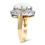 The Oxnard Ring, smalltop view on a hand