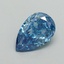 1.08 Ct. Fancy Vivid Blue Pear Lab Grown Diamond