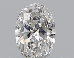Oval diamond — real photo