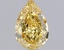 1.50 Ct. Fancy Vivid Yellow Pear Lab Grown Diamond