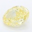 2.72 Ct. Fancy Intense Yellow Oval Lab Grown Diamond