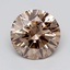 0.63 Ct. Fancy  Brown Round Lab Grown Diamond