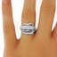 The Olivette Matched Set, smallzoomed in top view on a hand
