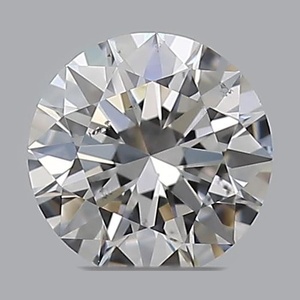 Round diamond — real photo
