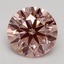 2.16 Ct. Fancy Intense Pink Round Lab Grown Diamond