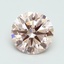 2.50 Ct. Fancy Intense Pink Round Lab Grown Diamond