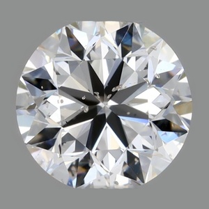 Round diamond — real photo