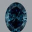 1.78 Ct. Fancy Vivid Blue Oval Lab Grown Diamond