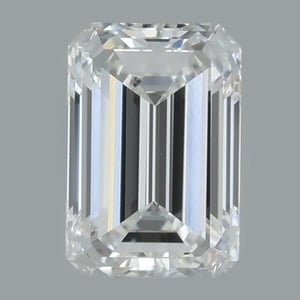 Emerald diamond — real photo