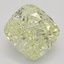 2.01 Ct. Fancy Light Yellow Cushion Diamond