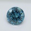 2.66 Ct. Fancy Vivid Blue Round Lab Grown Diamond
