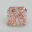 5.03 Ct. Fancy Vivid Pink Cushion Lab Grown Diamond