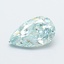 1.06 Ct. Fancy Intense  Green Pear Lab Grown Diamond