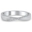 Custom Crossover Diamond Ring