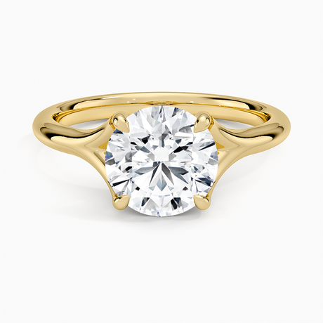 18K Yellow Gold Reverie Solitaire Ring