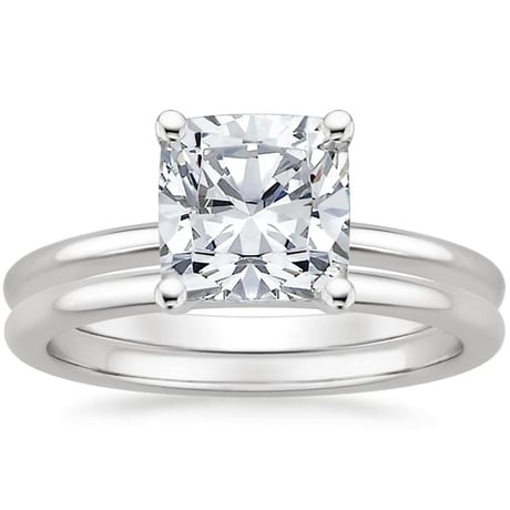 18K White Gold Perfect Fit Bridal Set