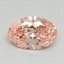 1.30 Ct. Fancy Vivid Pink Oval Lab Grown Diamond