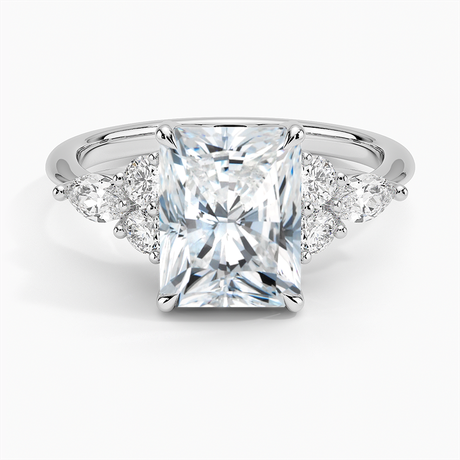 18K White Gold Luxe Nadia Diamond Ring