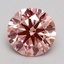 1.80 Ct. Fancy Intense Pink Round Lab Grown Diamond