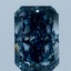 2.19 Ct. Fancy Vivid Blue Radiant Lab Grown Diamond