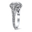 The Delos Ring, smalltop view on a hand